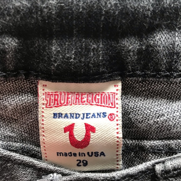 ♠️True Religion Black Stretch Jeans - Picture 3 of 4